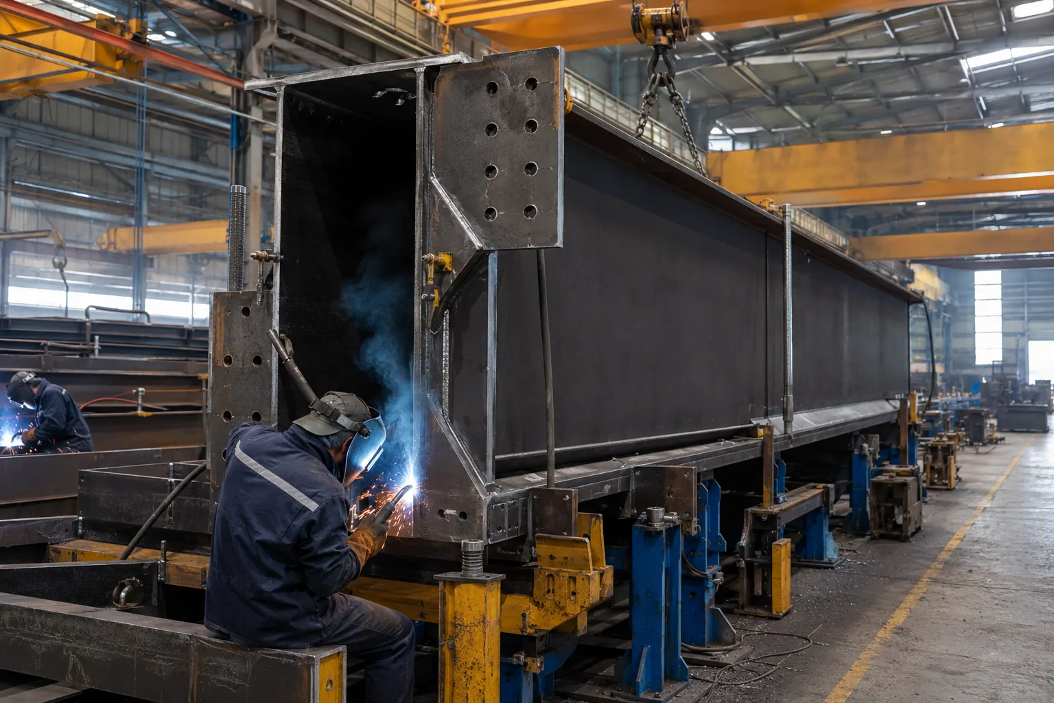 Metal fabrication for lifting equipment