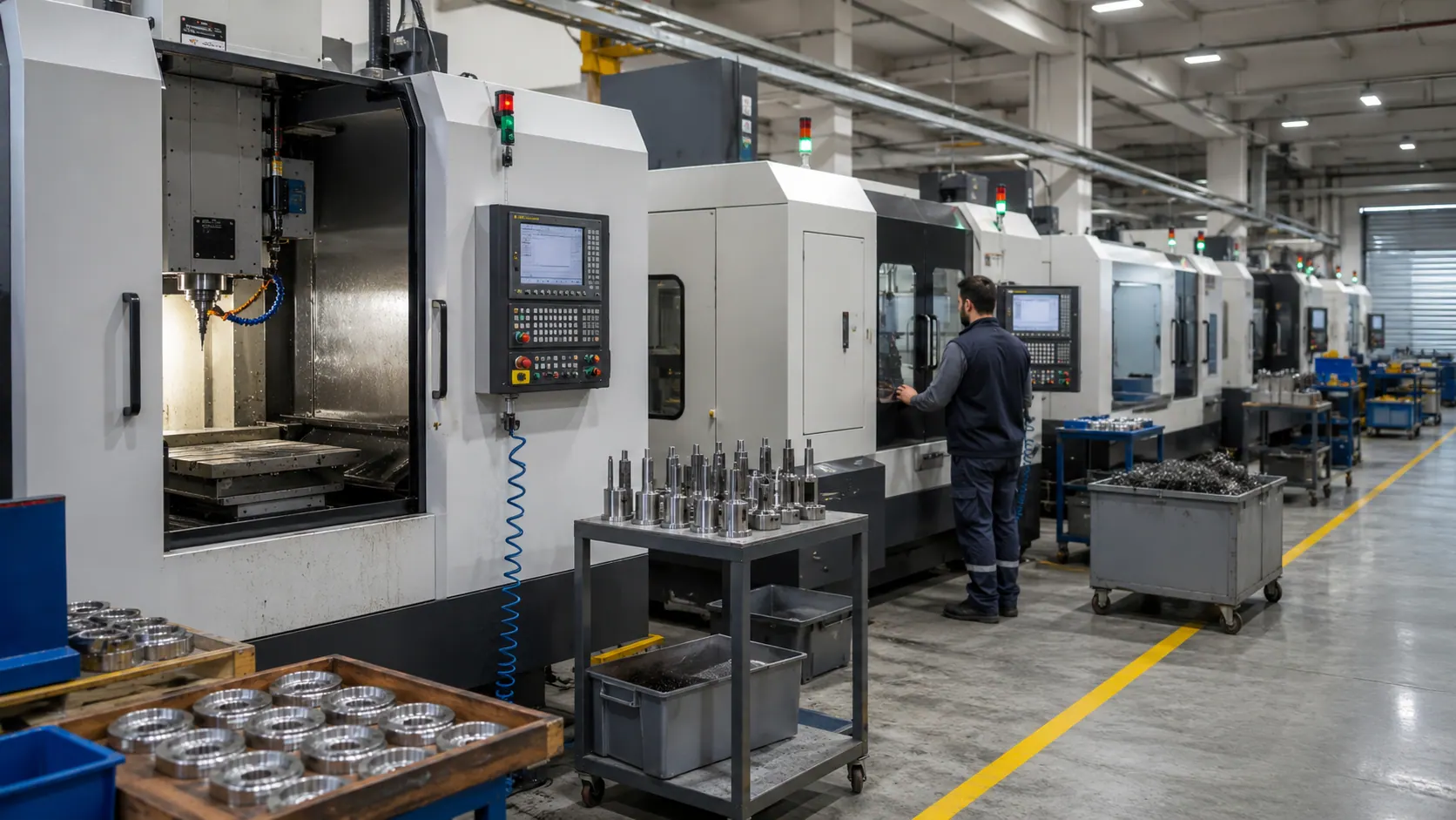 CNC Produktionskapazität in Türkiye